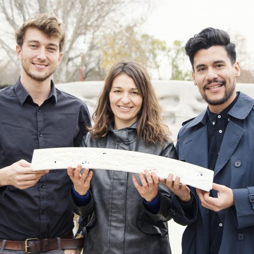 2016 _ Inauguration 3D printed bridge - Alex Dubor, Areti Markopolou, Rodrigo Aguirre